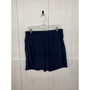 Lululemon Men's L Blue Athletic Shorts Cotton Blend NWOT